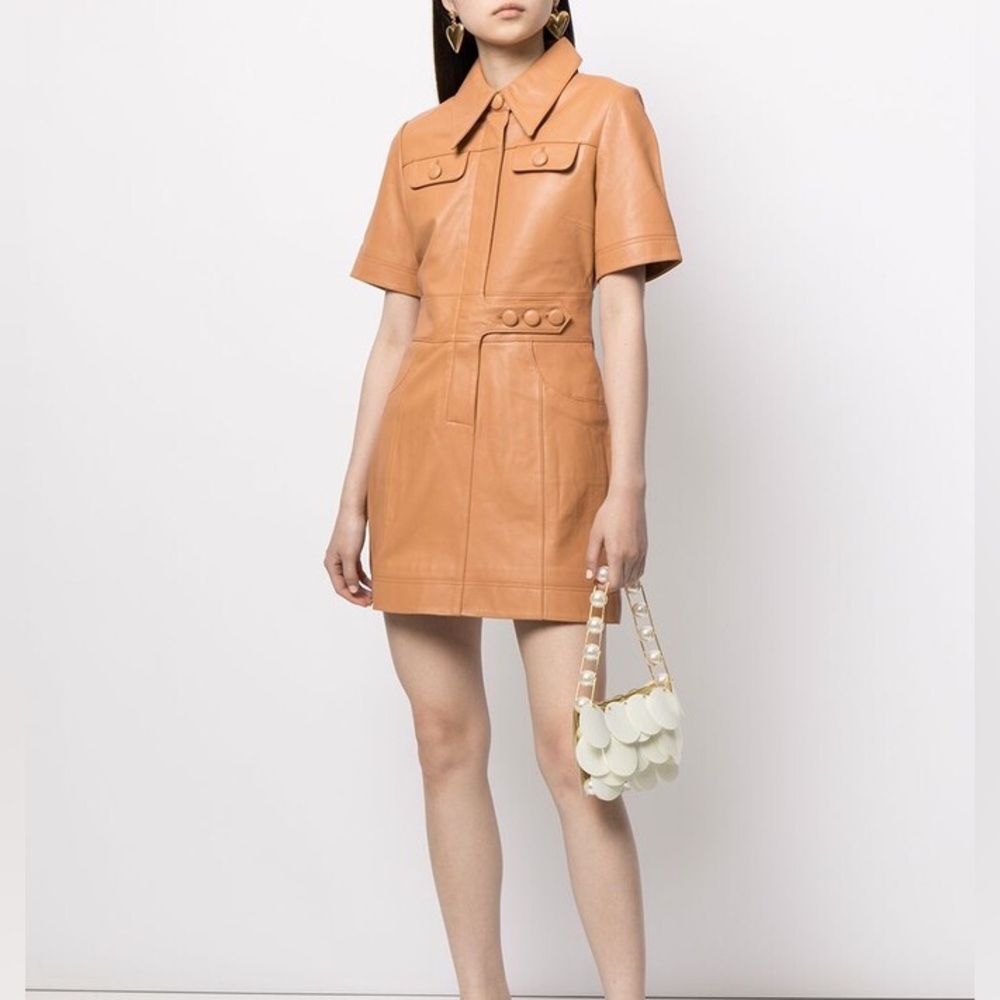 Alice McCall ochre low rider dress
